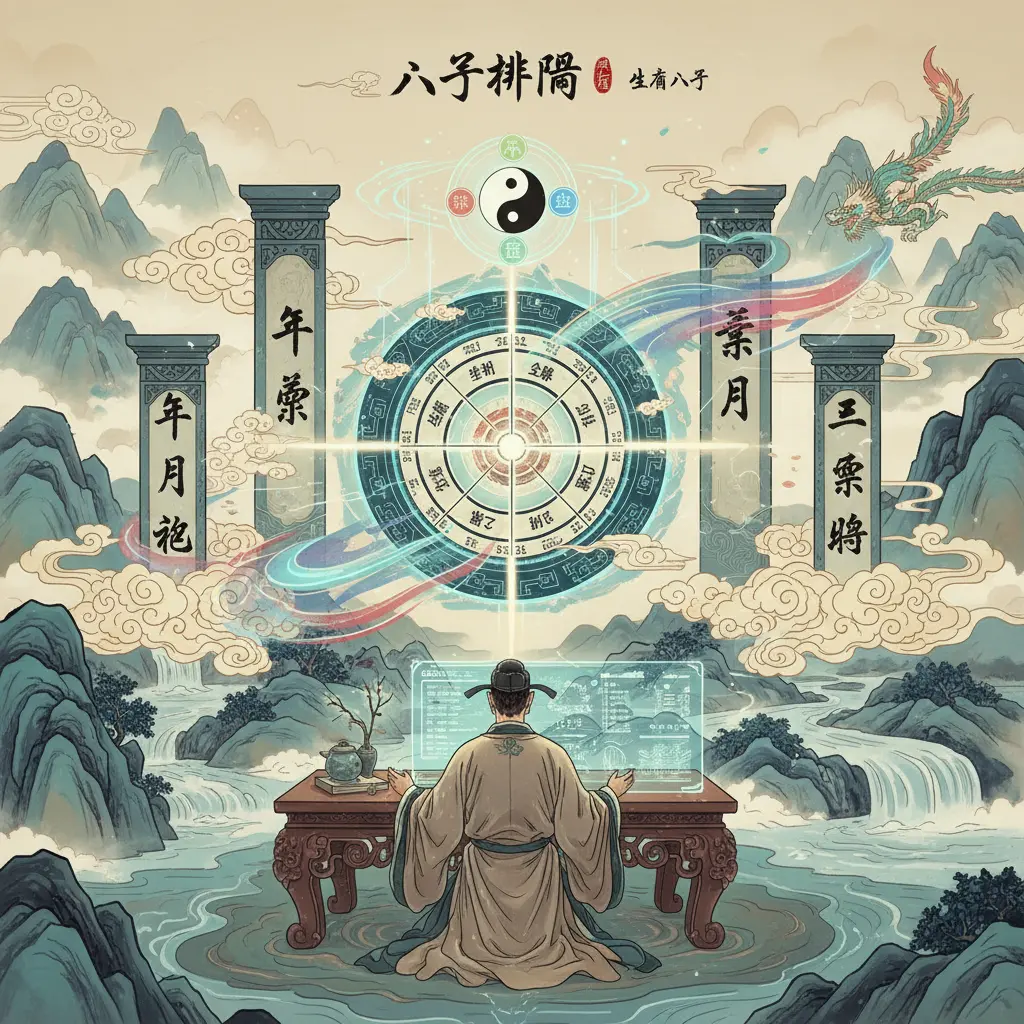 生辰八字 - 八字排盘