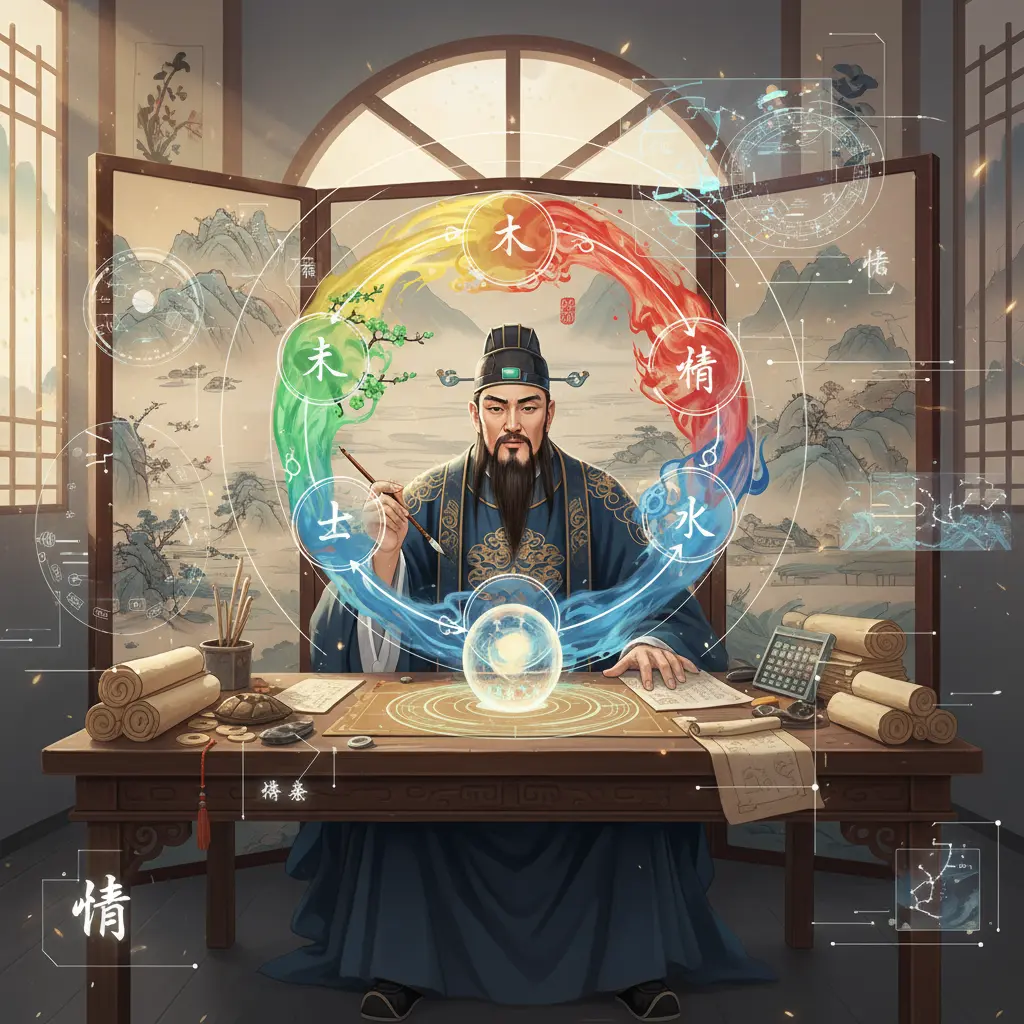 算命師傅 - 五行