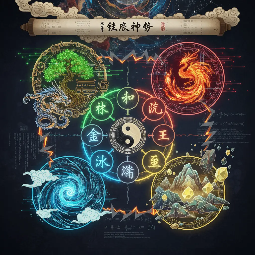 鐵版神數 - 五行