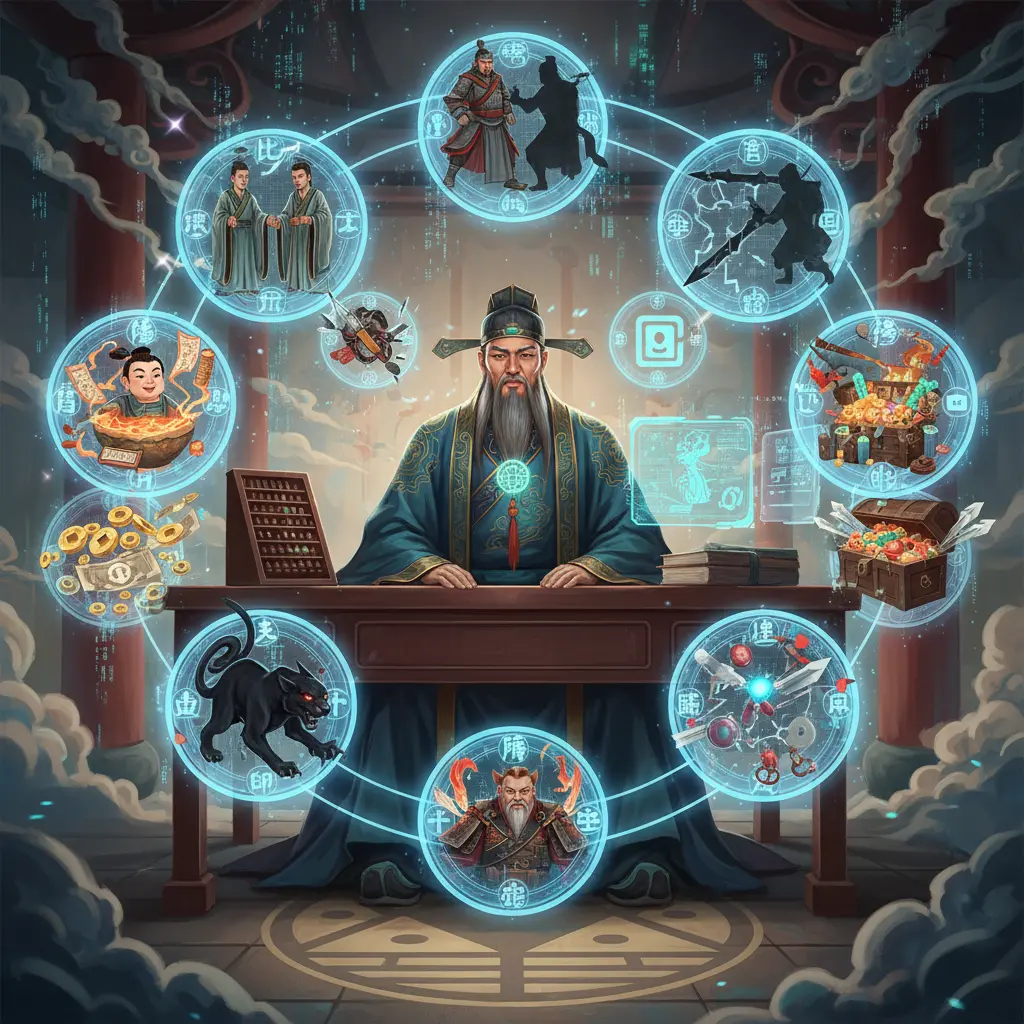 算命師傅 - 十神