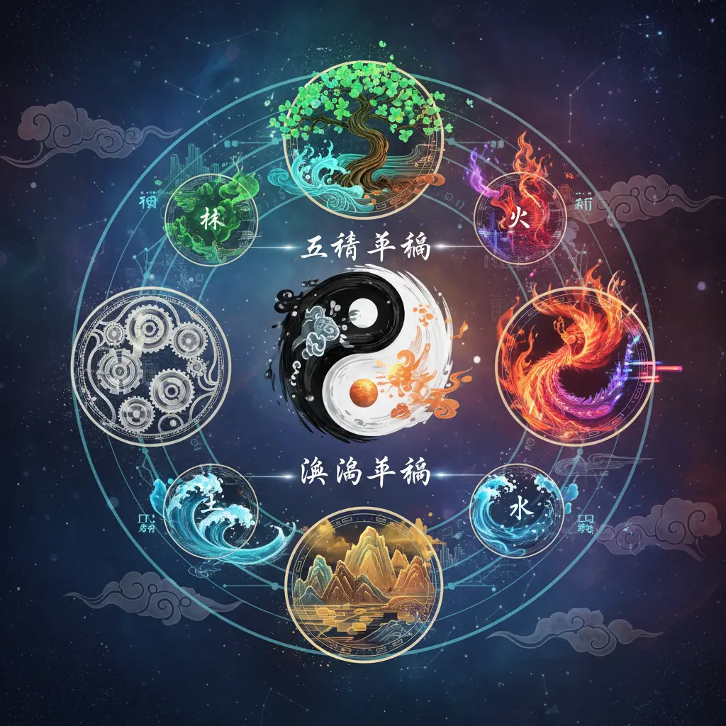 五行平衡 - 陰陽平衡