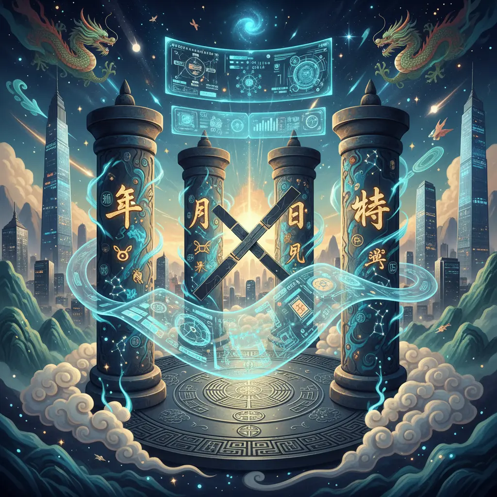 鐵板神數 - 四柱