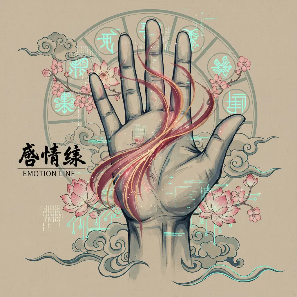 手相 - 感情線