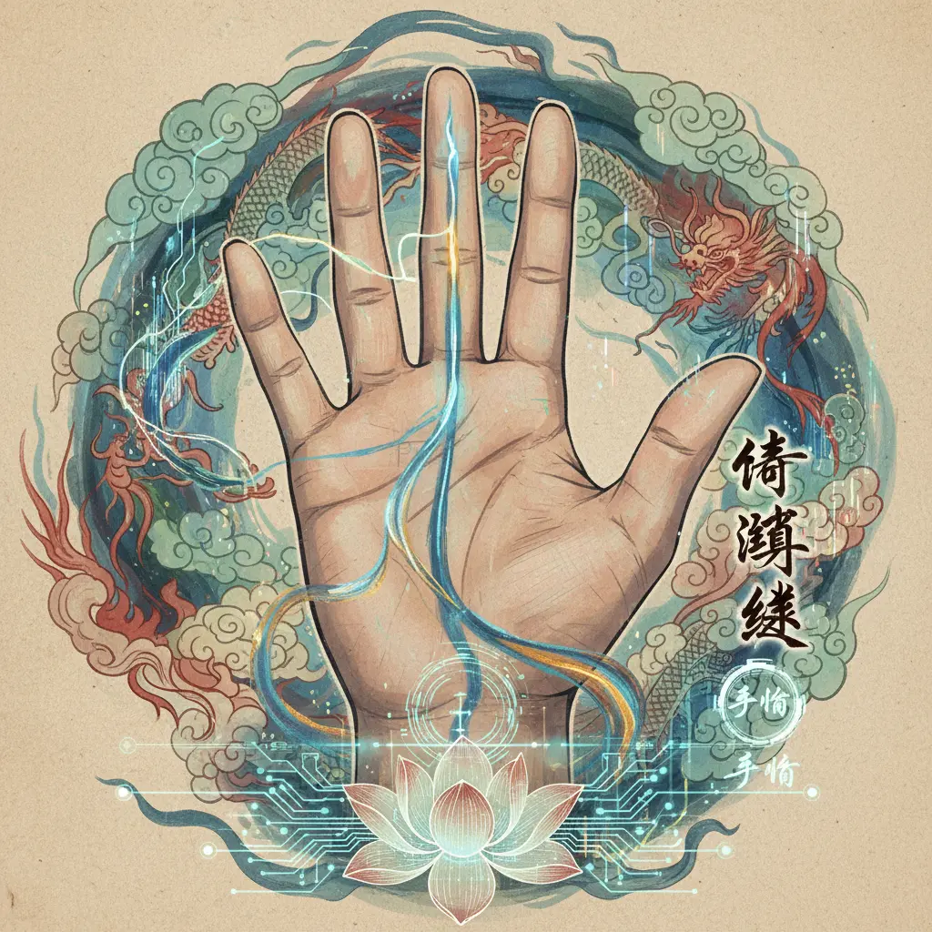 手相 - 命運線