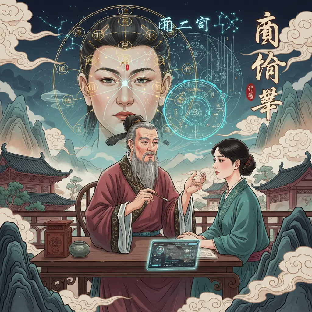 算命師傅 - 面相學