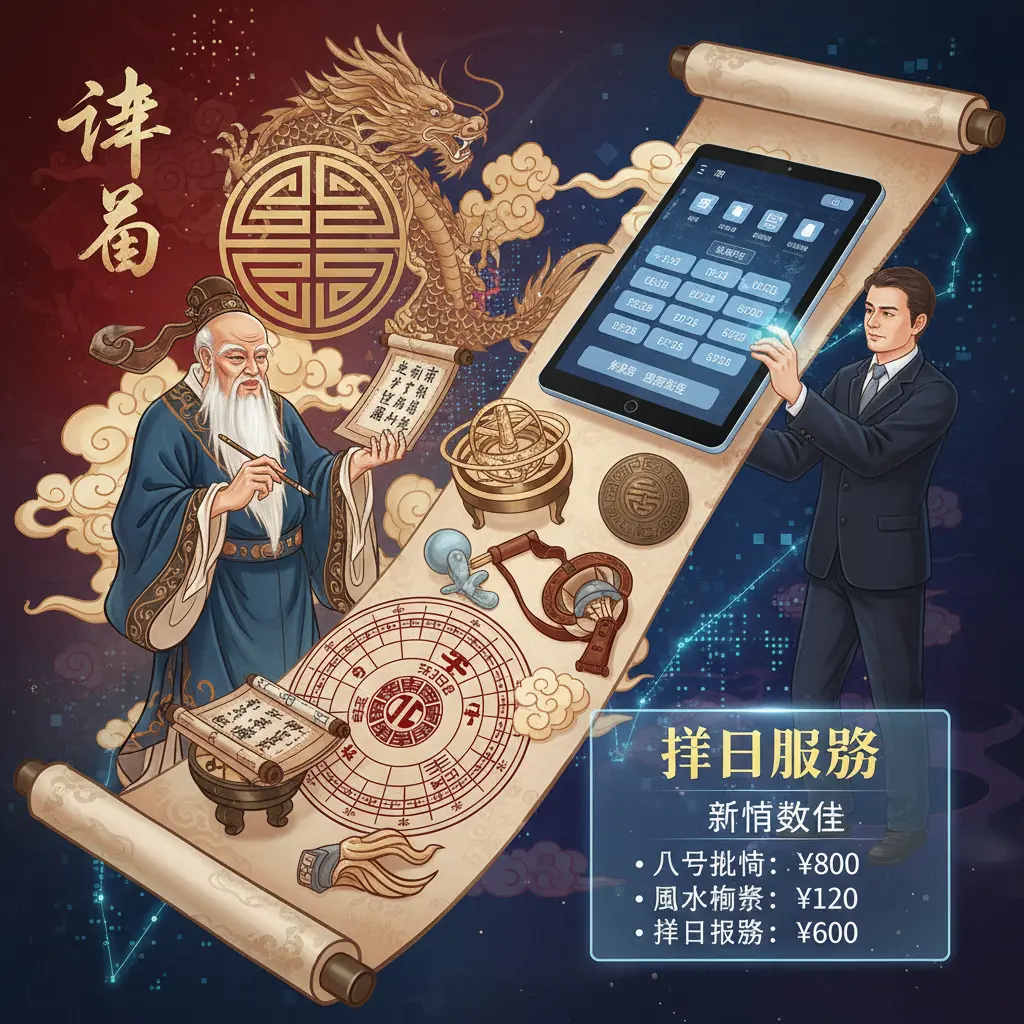 算命收費 - 擇日服務