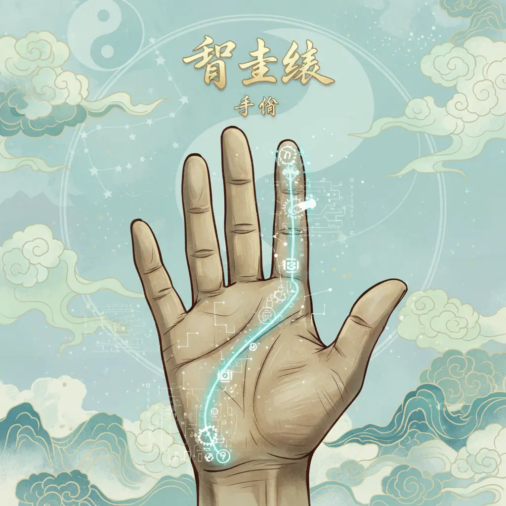 手相 - 智慧線
