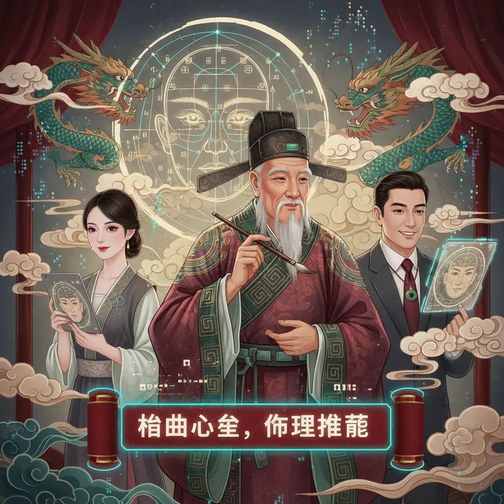 算命師傅推薦 - 面相學