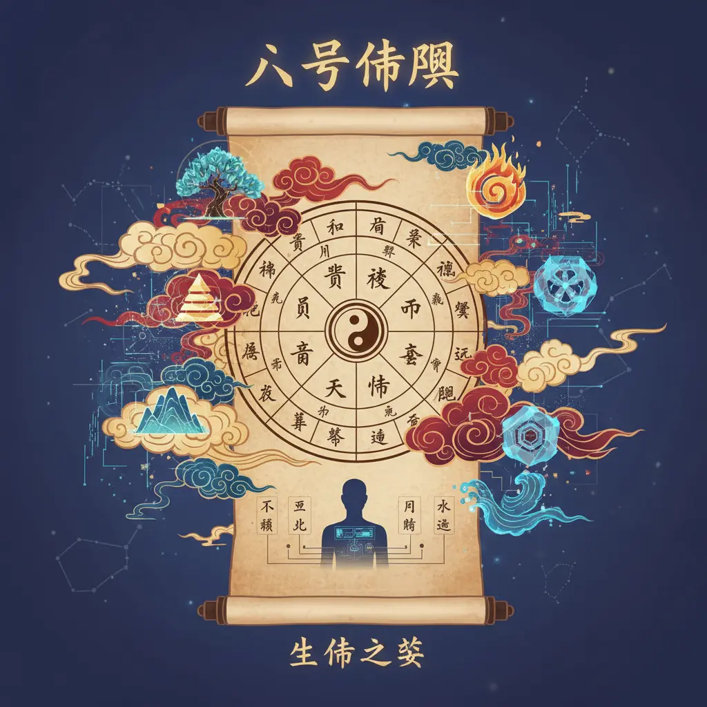 八字 - 八字命盤