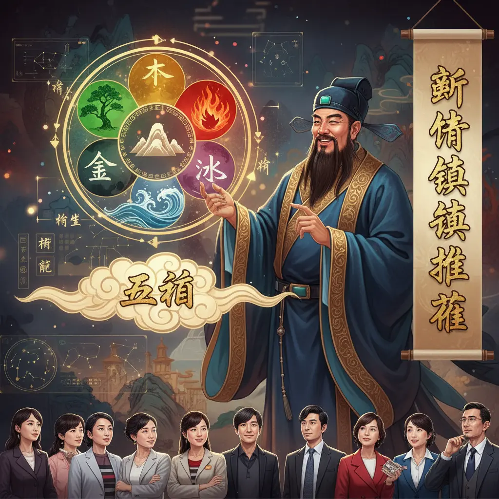 算命師傅推薦 - 五行