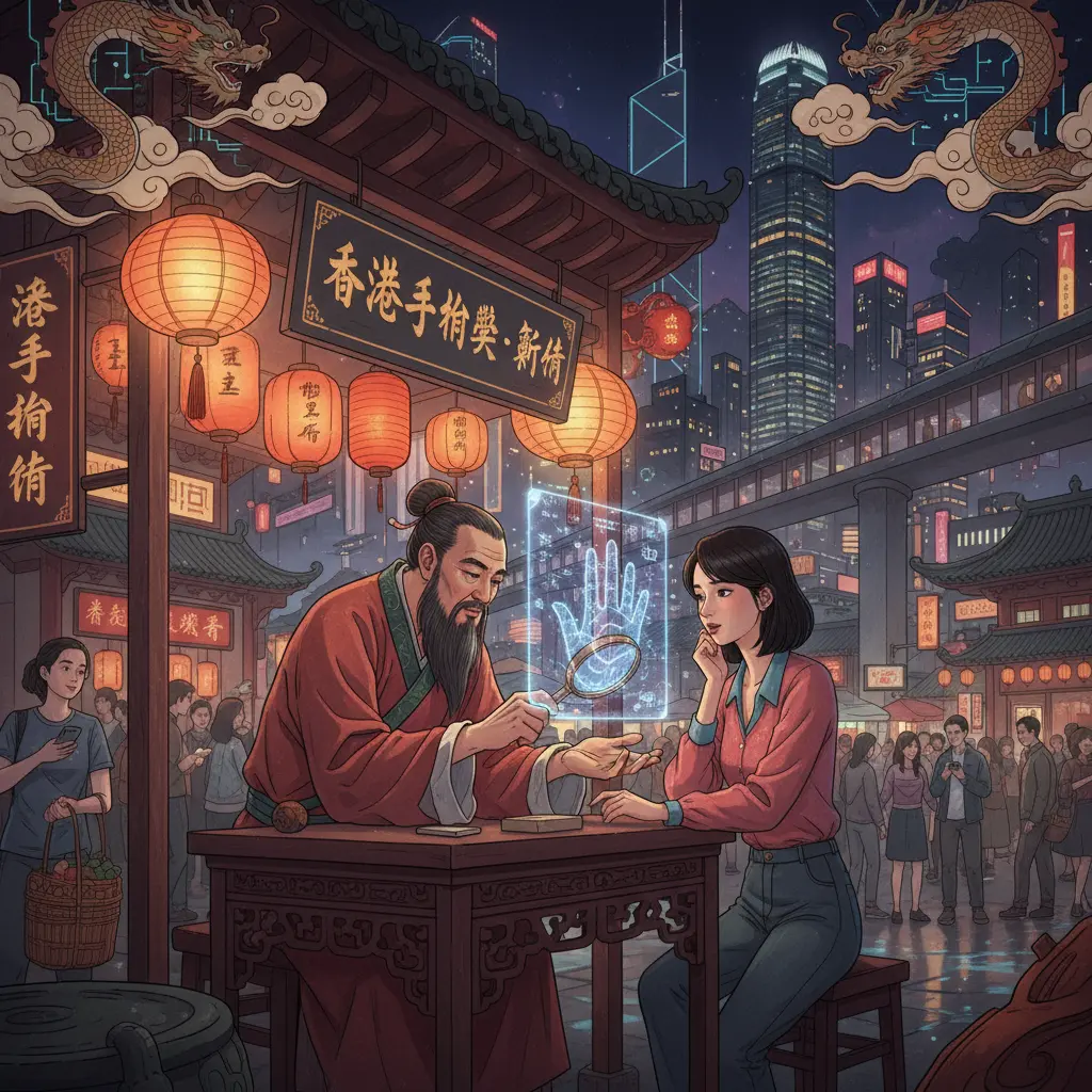 香港算命 - 手相學