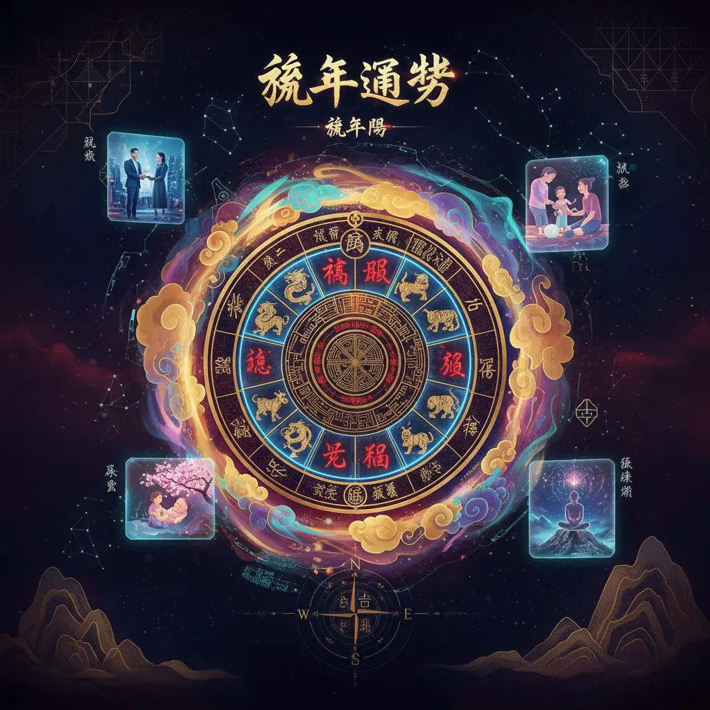 流年運勢 - 流年盤