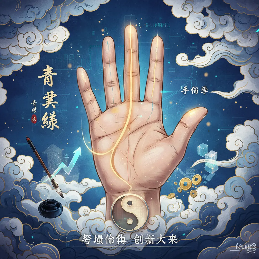 手相學 - 事業線