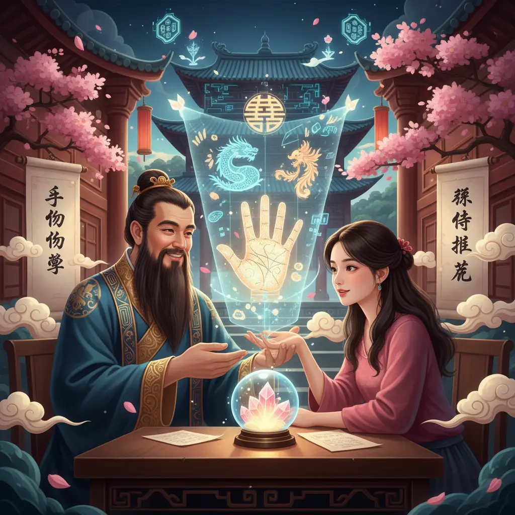 算命師傅推薦 - 手相學